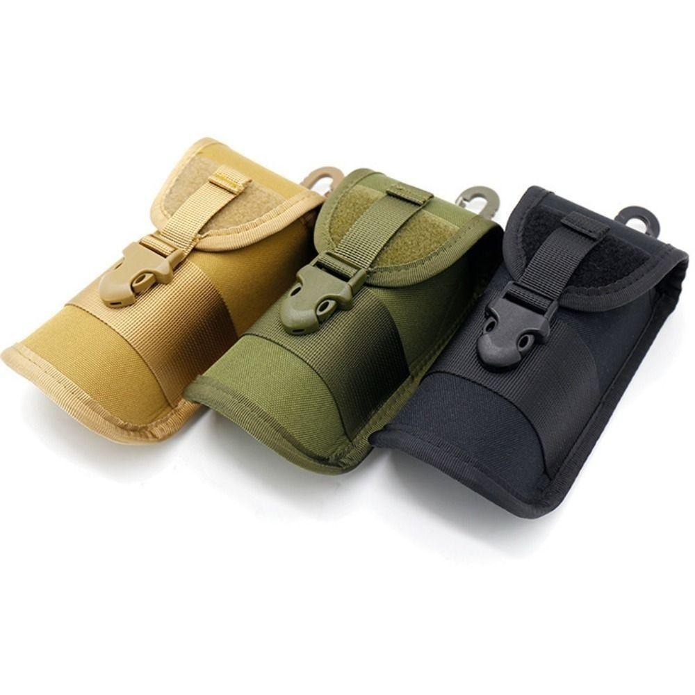Quick Release Hook Sunglasses Storage Box Portable Eyeglasses Case Bag  Outdoor Use