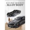 1/24 Benz SLS AMG Transparent Engine Hood Alloy Car Diecasts & Toy Vehicles Car Model Miniature Scale Model Car for Children