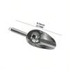 Stainless Steel Ice Shovel, Flat Ice Scoop, Bar Tool, Supermarket Shovel For Sugar/Candy/Tea Leaves