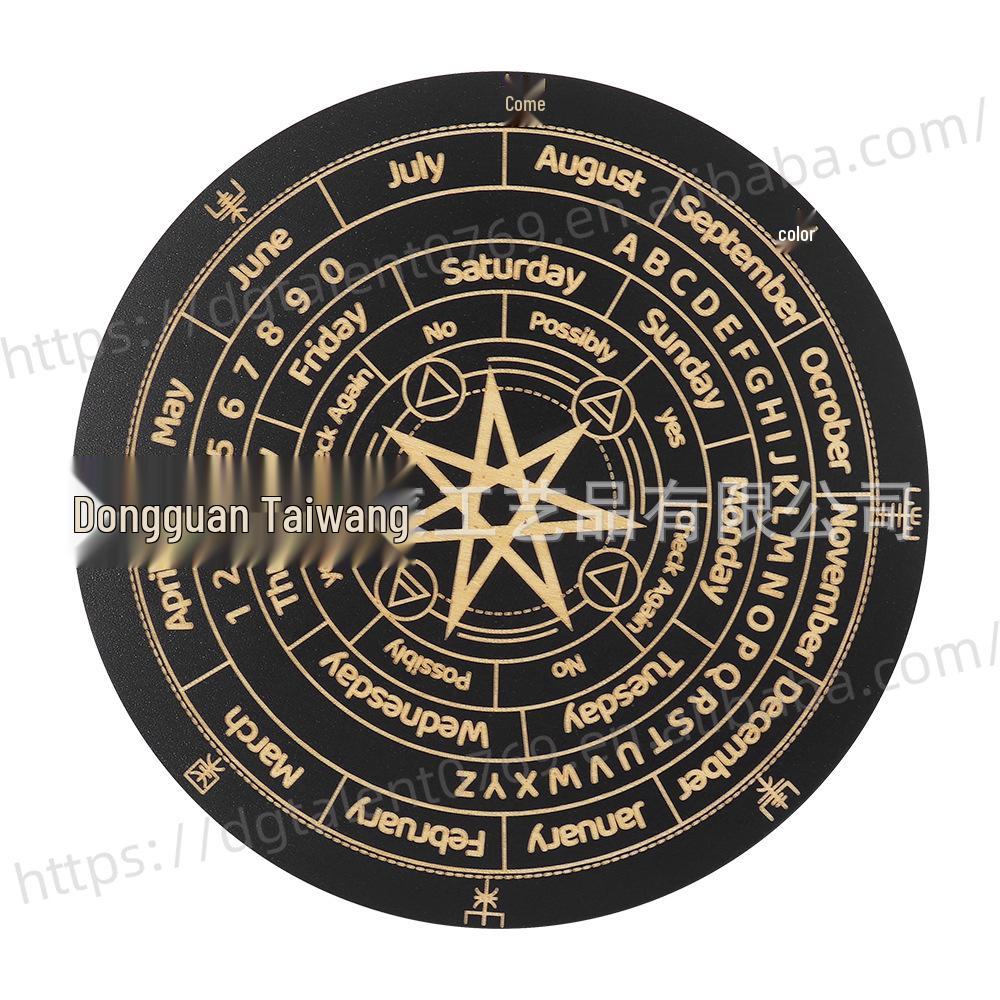 Ornamento Astrolabio in Legno di Tiglio Europeo: Decorazione Tempio Mistico & Regalo Artigianato in Legno