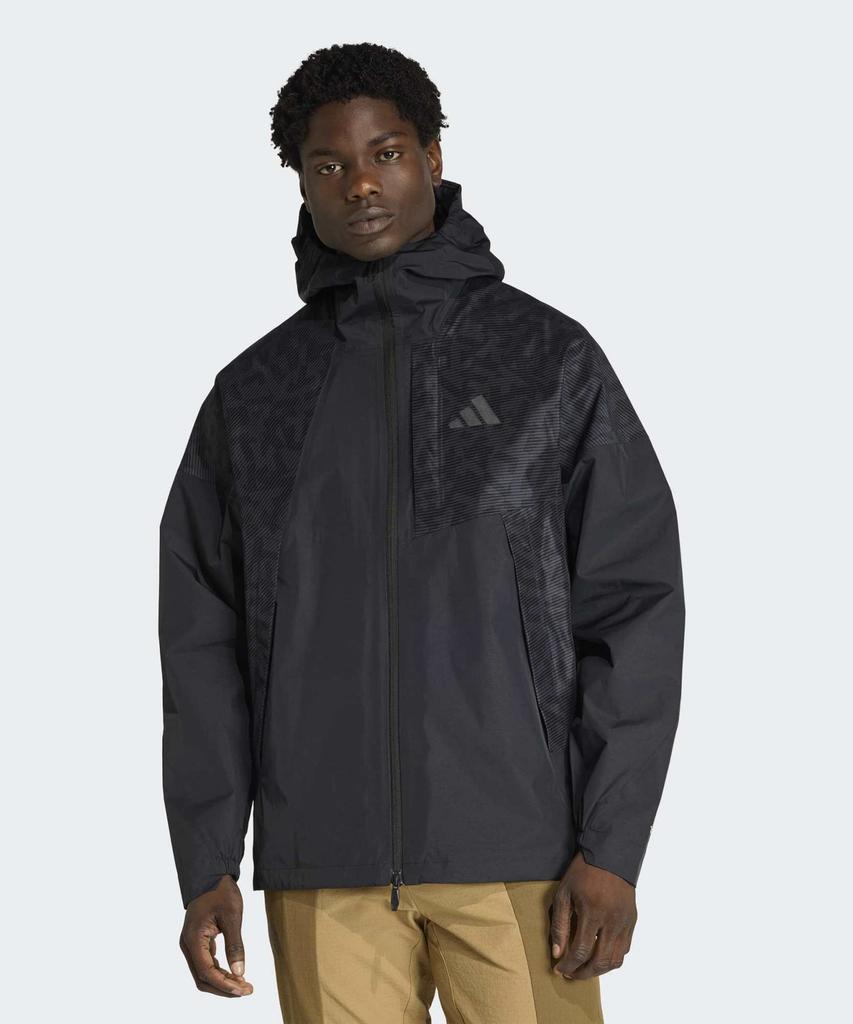 Adidas Terrex Xperior 2.5 Layer Hybrid Primeknit Climaproof Jacket - Black / Jw9332