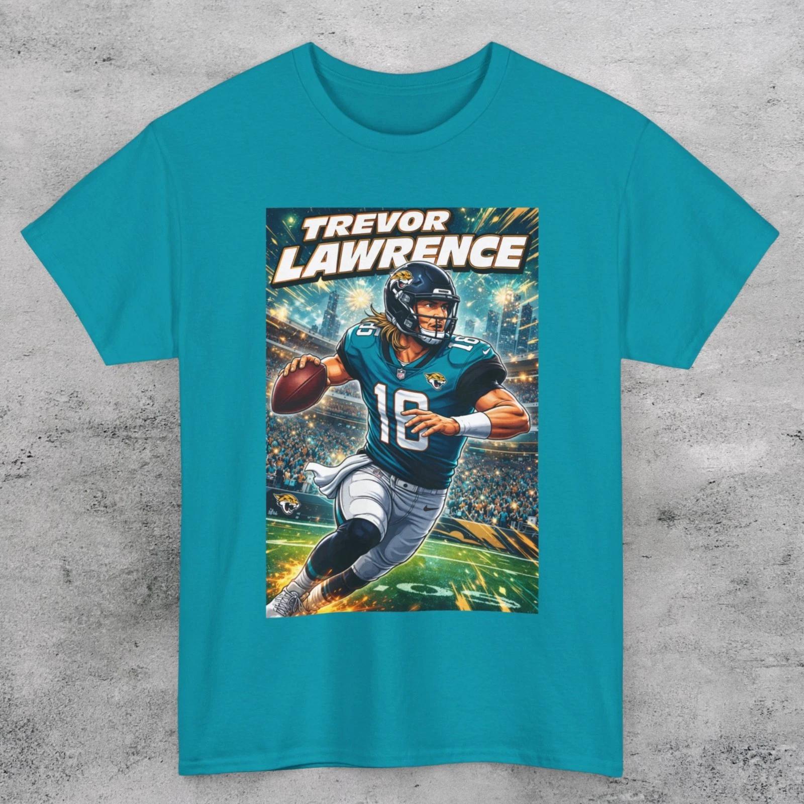 Trevor Lawrence Jacksonville Jaguars ART UNISEX T Shirt M