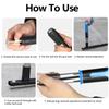 Rechargable Cordless Staple Gun Electric Steel Nailer Guns Furniture Tacker Gun for Frame Woodworking Tools Home DIY