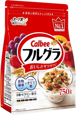Calbee Frugra 750g x 6 sáčků