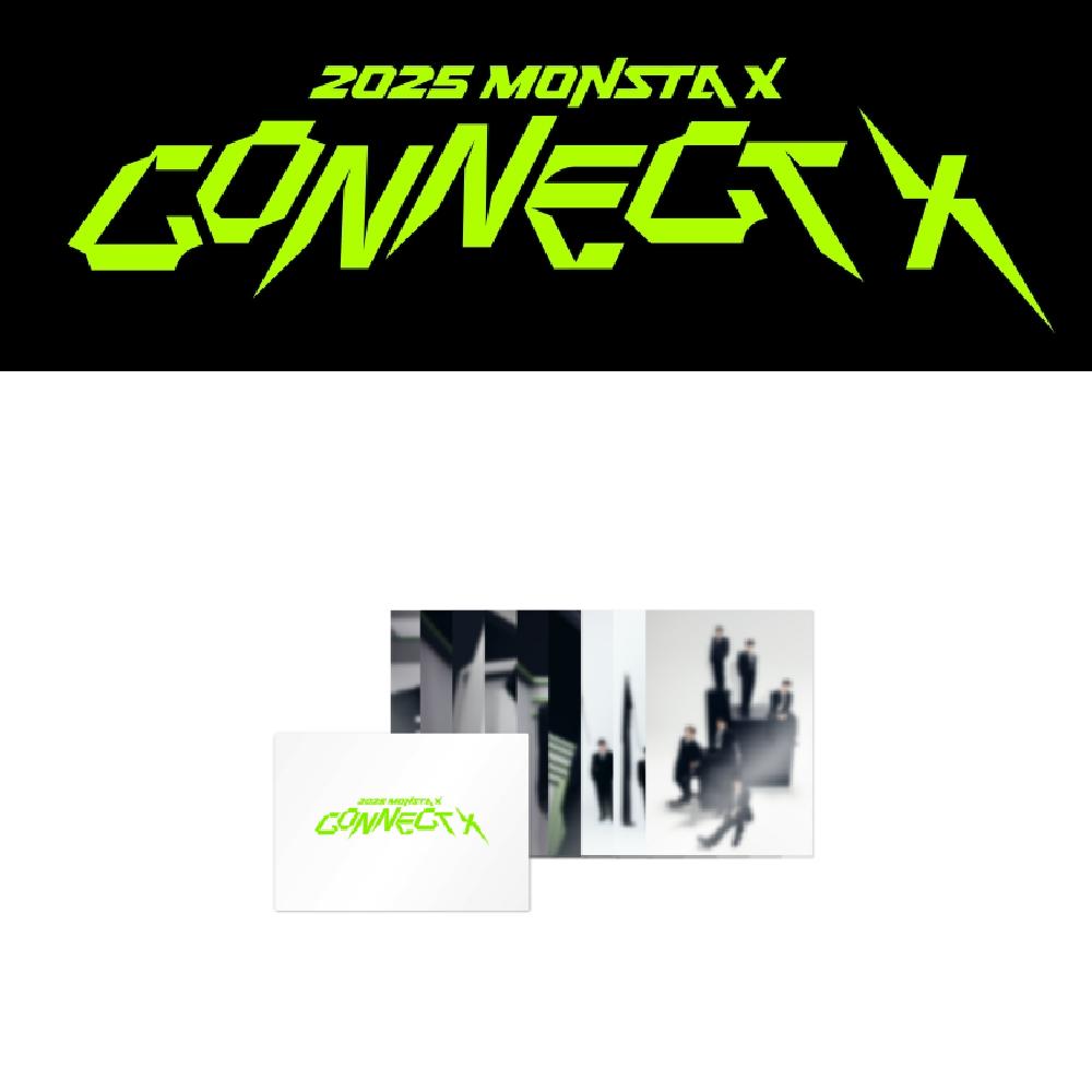 Forhåndsbestilling 2025 MONSTA X CONNECT X Offisiell MD Postkortsett