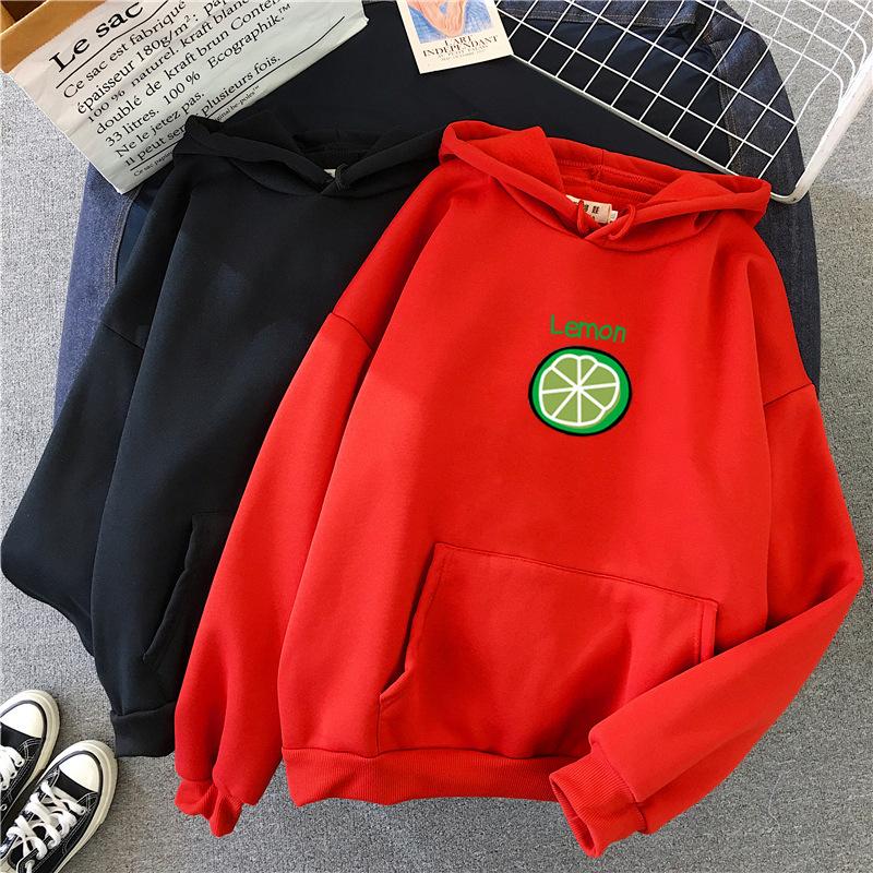 Suéter con capucha de otoño e invierno Patrón de limón verde Para hombres y  mujeres Suéter de pareja Sudadera con capucha comprar a buen precio —  entrega gratuita, reseñas reales con fotos —