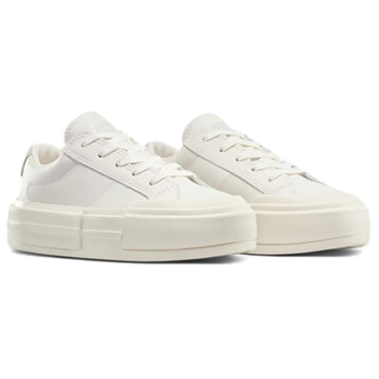 Converse Cruise Leather Low Rainwashed Grey Women Sneakers Cream Vintage-White A15818C