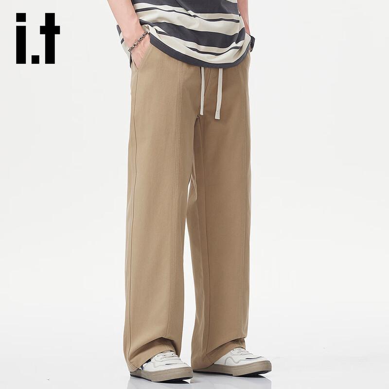 Izzueit Men's 2025 Autumn Straight-Leg Casual Trousers