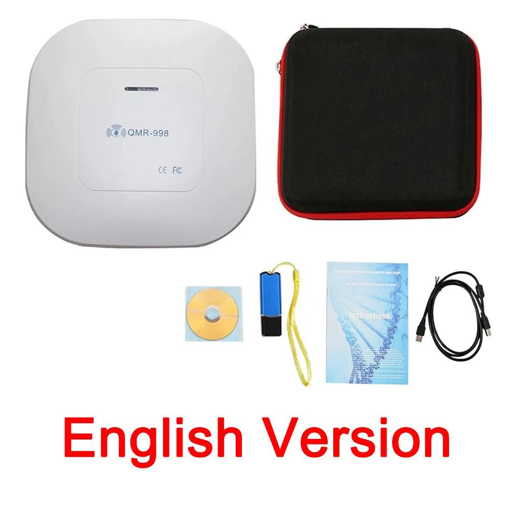 New Quantum Resonance Magnetic Analyzer Hand Touch Quantum Body Analyzer Multi-language With 54 Reports For Sub-health Test