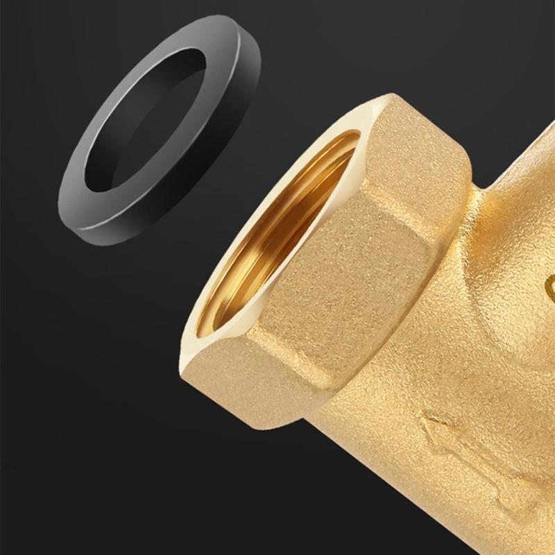 Valvole di Sicurezza a Pressione per Scaldabagni in Ottone Valvole di Sicurezza per Scaldabagni Elettrici Valvole di Sicurezza a Pressione Ridotta in Ottone da 1/2 pollice