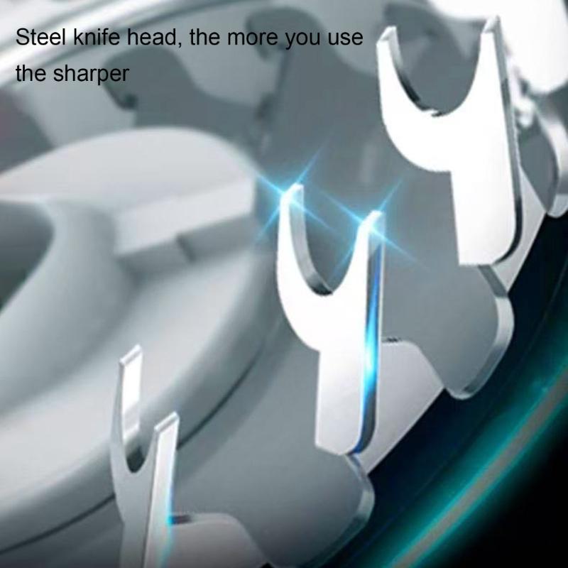 Double Blade Rechargeable Razors With Magnetic Attachment for Men Waterproof Electric Trimmer Beard Grooming Tool