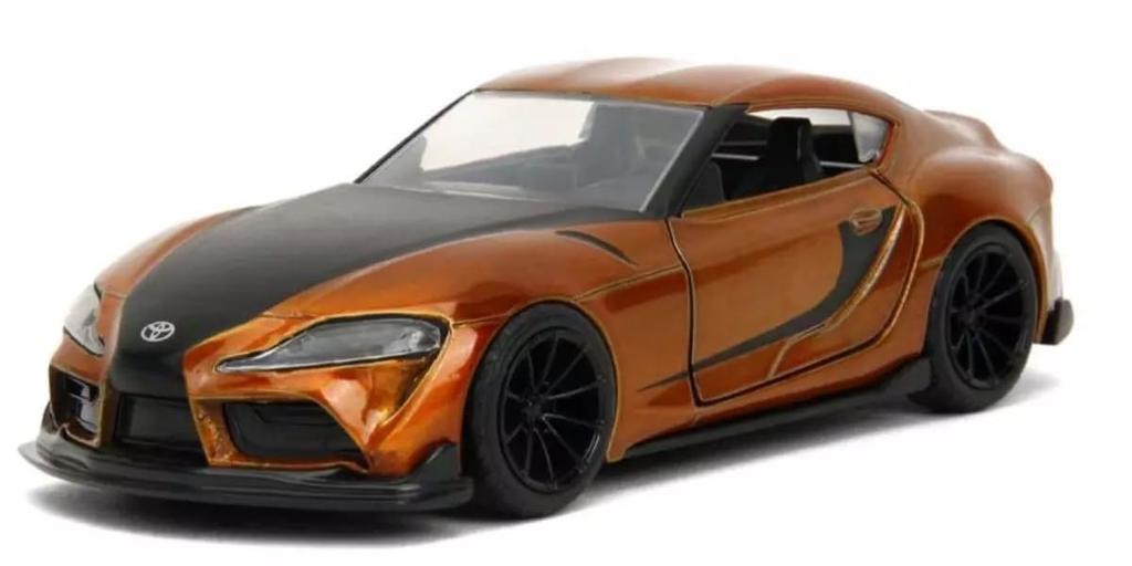 Kyosho Jada Toys Fast Furious Series 2020 Toyota GR Supra Gold Finished Model JADA35632 & 1/32 F&F