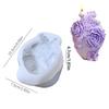 Premium 3D Blossom Embellished Heart Shaped Silicone Casting Mold For Candle Makers And Crafting Enthusiasts