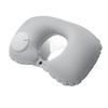 Jiatu Portable Inflatable Travel U-Shaped Neck Pillow (10-Pack)