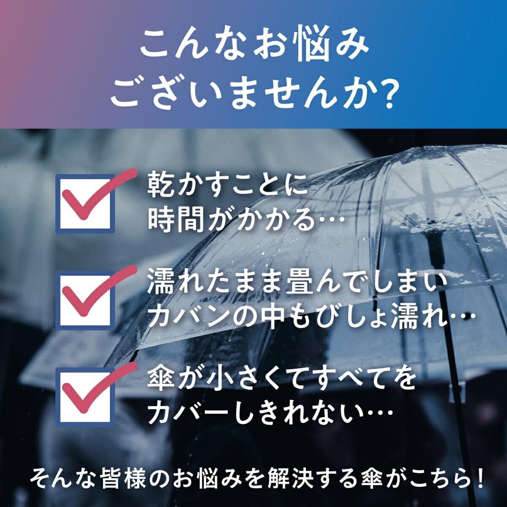 Instant Tsukumo Umbrella Stays Dry the Instantly When UV Heat Lightweight Suitable for Rain or Copa Corporation Water-Repellent (Black) - Folded.