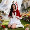 With Oversized Hood Overcoats Plush Cosplay Costume New Design Christmas Hooded Cloak