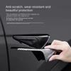 ABS Carbon Pattern Side Camera Cover For Tesla Model 3/Y 2025 ABS Leaf Board Sticker Accessories
