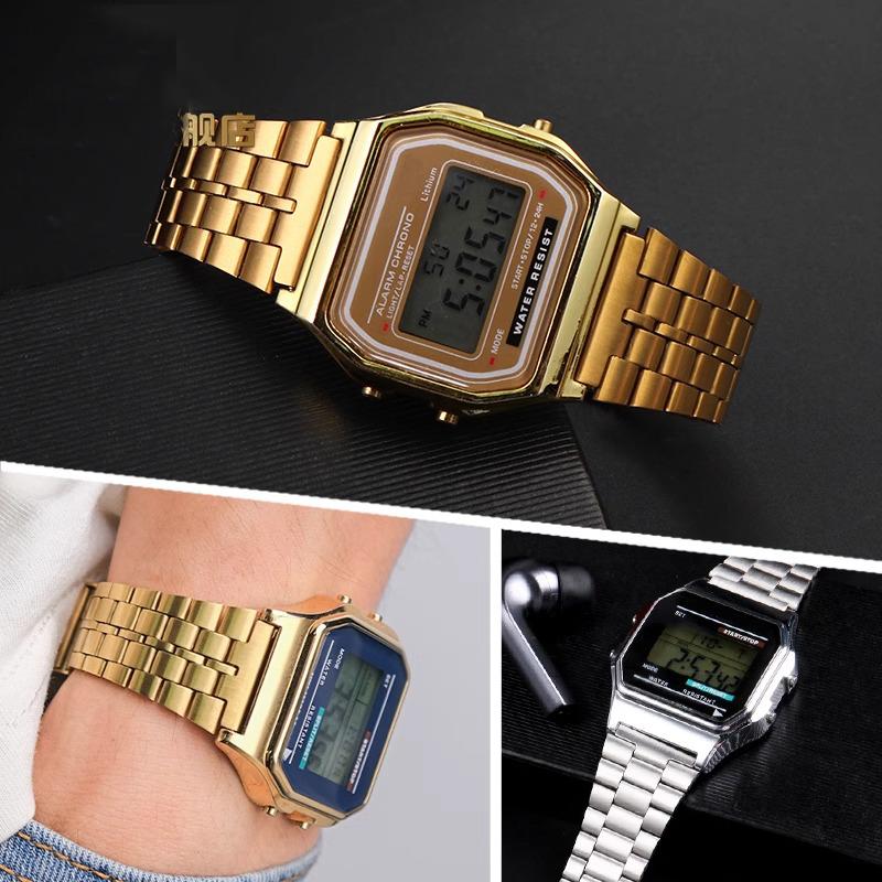 Pasek do zegarka AE-1200 Dla Casio AE1200 AE1300 A159 A158 A168 F91 Retro Mały Kwadratowy Stalowy Pasek do Zegarka 18mm Męska Bransoleta