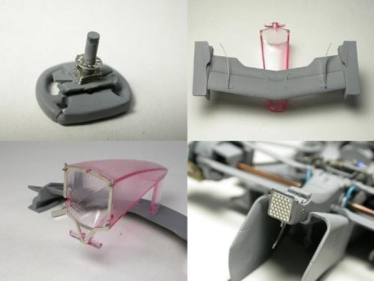 Top Studio Ferrari Super Detail Set Tamiya MD29003 1/20 F1-2000