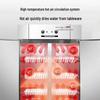 Yunqin Large Capacity Vertical Double Door Hot Air Disinfection Cabinet