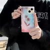 Fashion Flower Square Handyhülle für Iphone 14 13 12 11 Pro Max 13 14plus 14pro Max Florale stoßfeste Schutzhülle