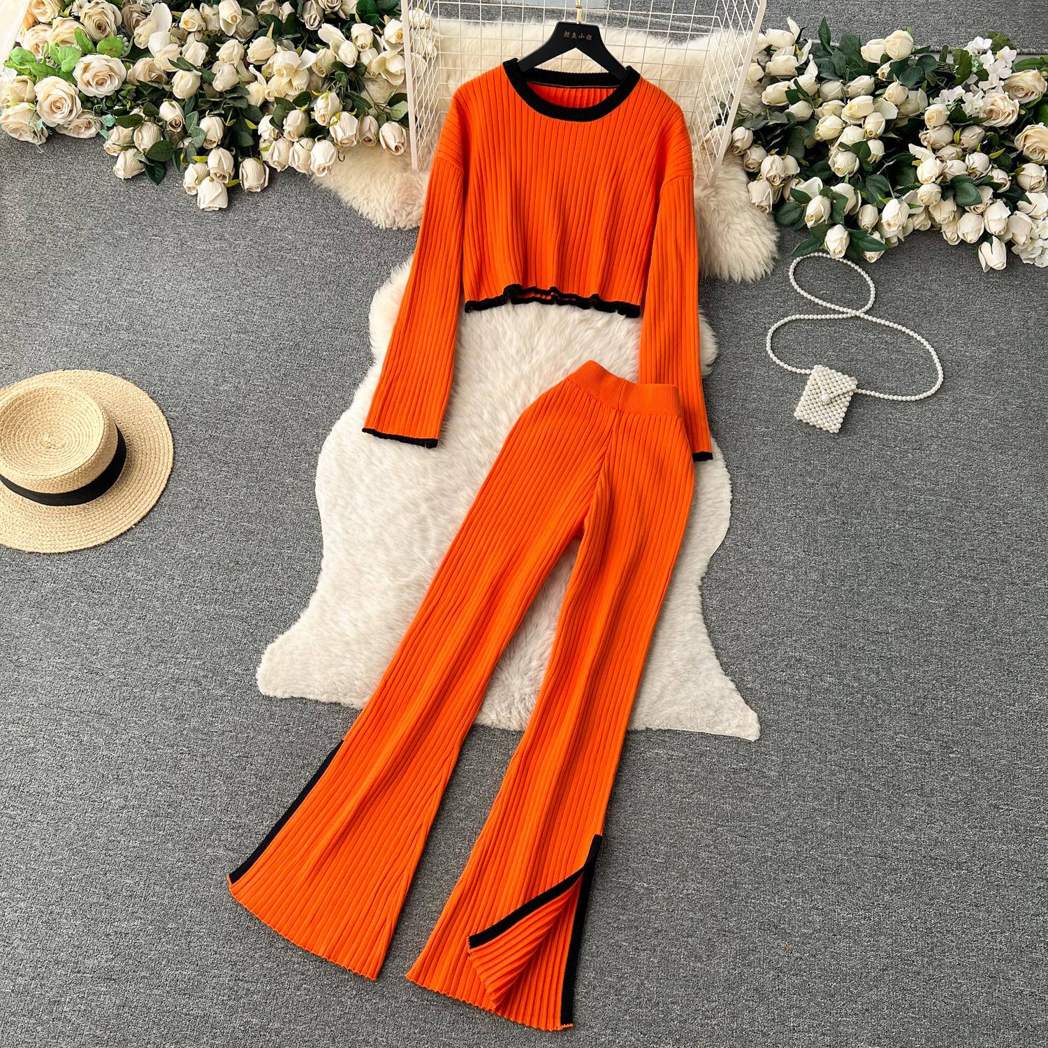 Винтажный вязаный топ с круглым вырезом в стиле Хепберн — фото 26