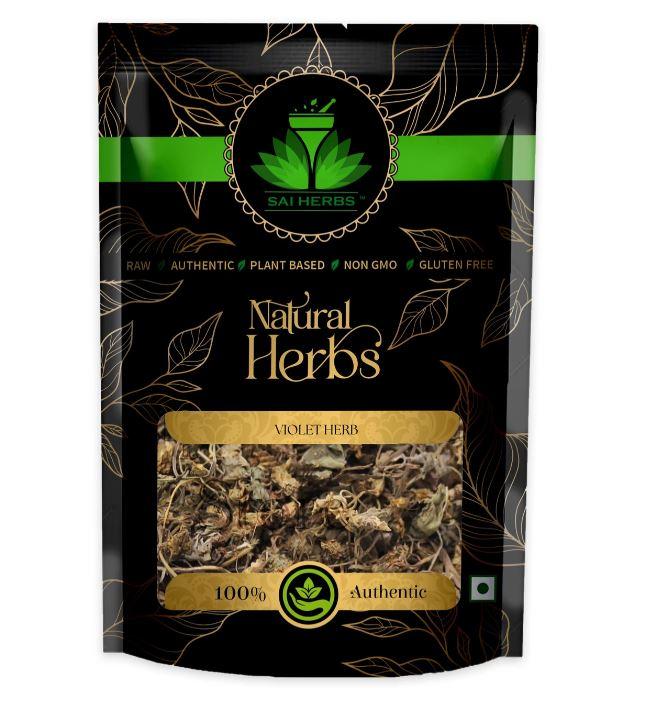 SAI HERBS Violet Herb - Pure & Natural (250 g)