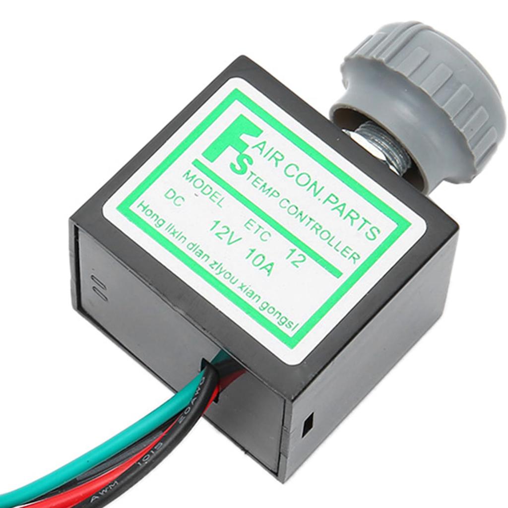 10A Car Air Conditioner Electronic Thermostat Switch Temperature Control Auto Accessories, 100% Brand New