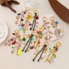 European Bestselling Colorful Retro Shell & Fish Bone Hand Rope Pendant Ornament