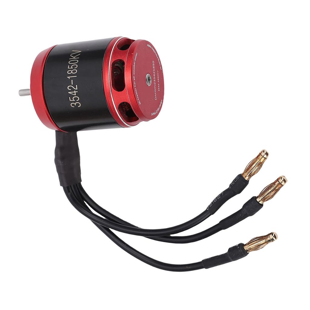 RC Low Linearity Brushless Outrunner Motor Replacement for Axial SCX10 1 10 4.0 Banana Plug 1850KV RC Crawler Outrunner