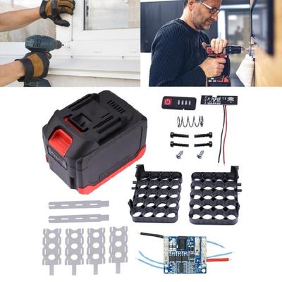 Battery Storage Box For Batteries Holder Case and PCB Charging Board Storage For Easily Installation