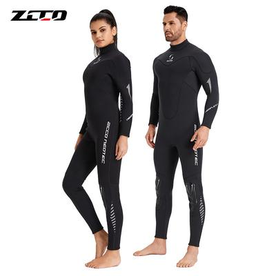 3mm Neoprene Wetsuit Men Women Full Body Thermal Surf Diving Snorkeling Swimsuit Winter Swimming