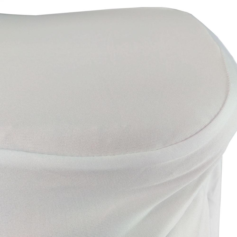 jiaorui 1/10Pcs Sun Skirt Sundress Stretch White Chair Cover For Wedding Party Banquet  Chair Decoration