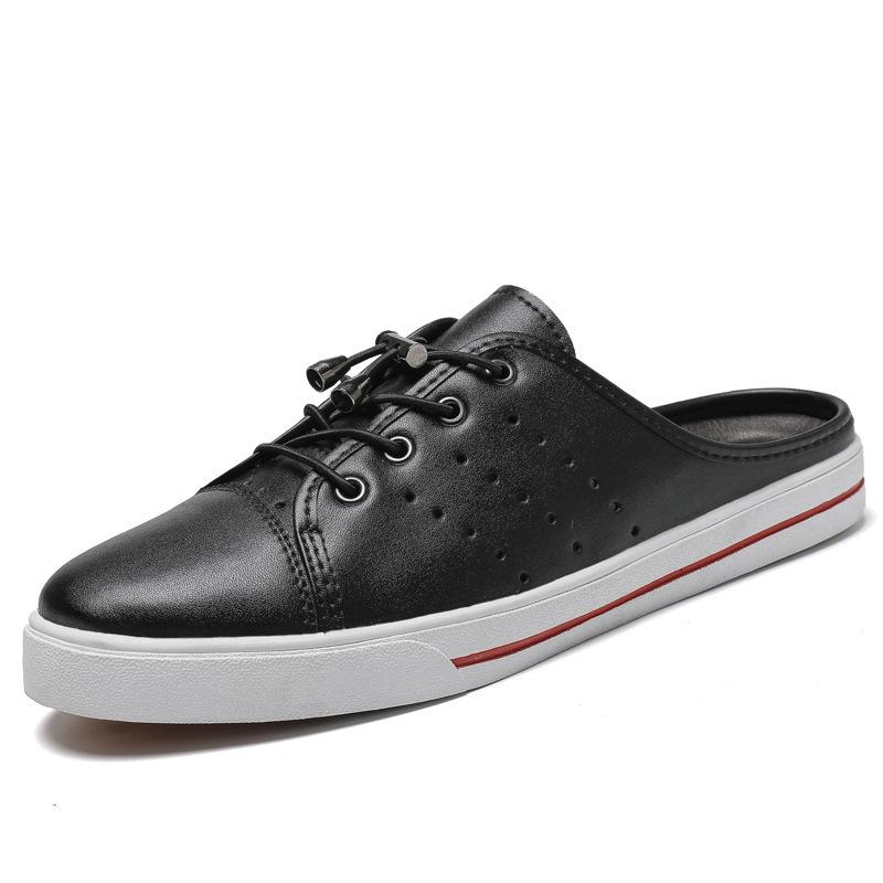 

Мужская трендовая обувь повседневные полуботинки из кожи мужская обувь белая обувь трендовые кеды 46