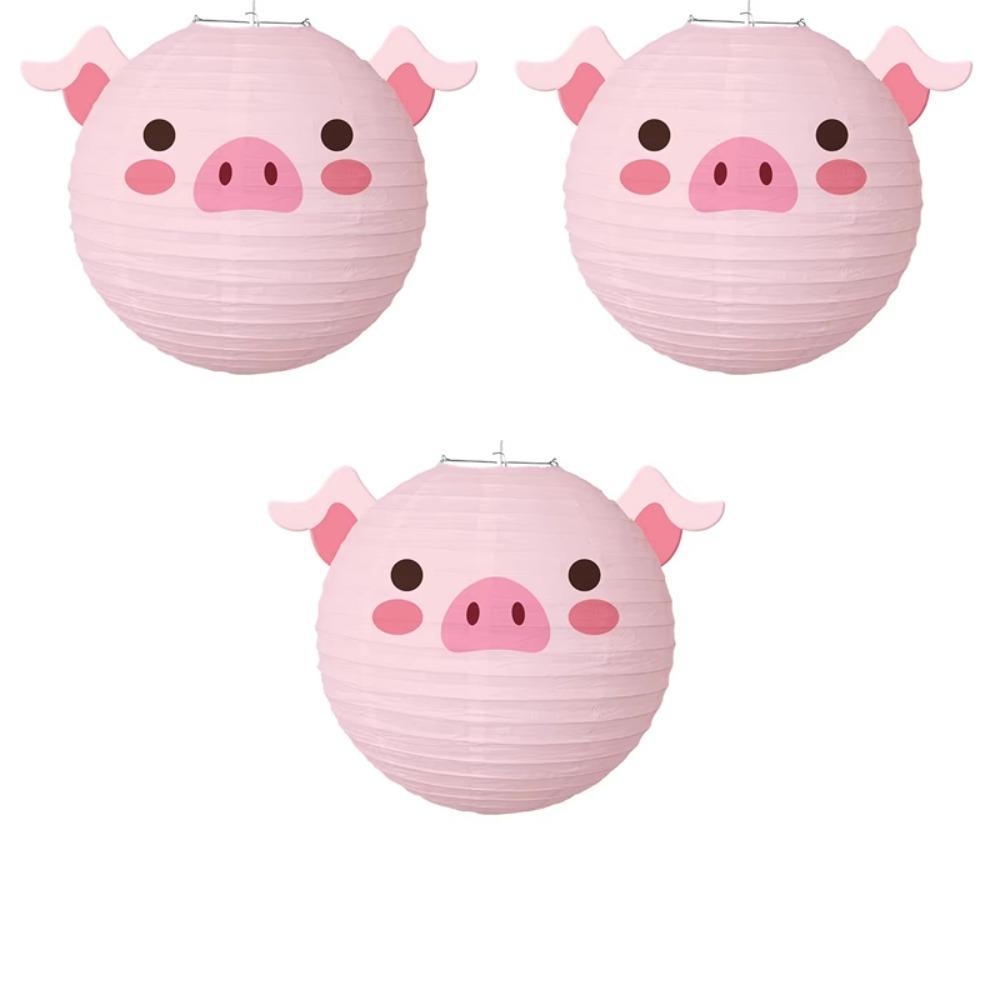 3Pcs Foldable Animal Birthday Lantern DIY Children Festival Lantern  Kindergarten