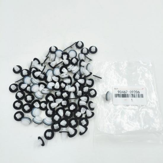 Fits For Corolla 2003-on 90467-09206 100pcs Door Trim Panel Retainers Clips