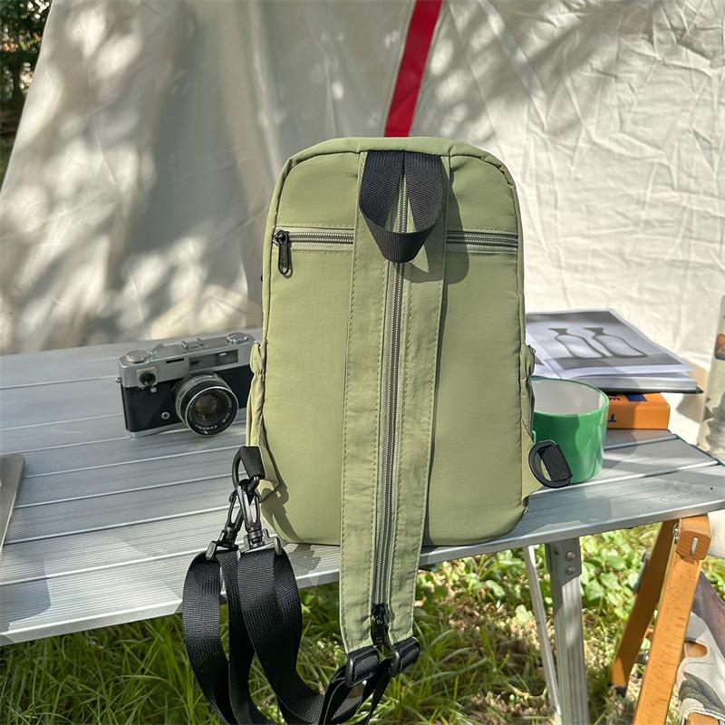 Multifunctional Chest Bag Lightweight Crossbody Bag Travel Outdoor Small Backpack