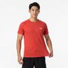 Mizuno Elite Breathable Quick-Dry Short Sleeve T-Shirt Men Tops Red U2CA1A02-62