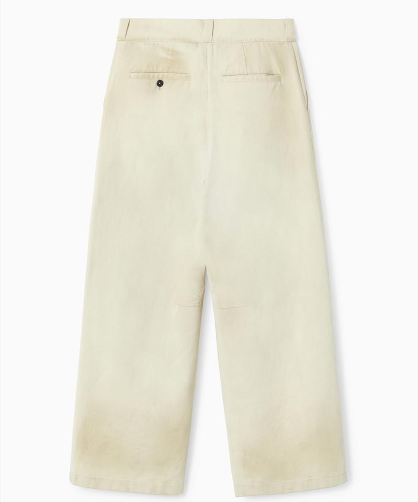 SIO Dirty Cotton Chino Pants Beige