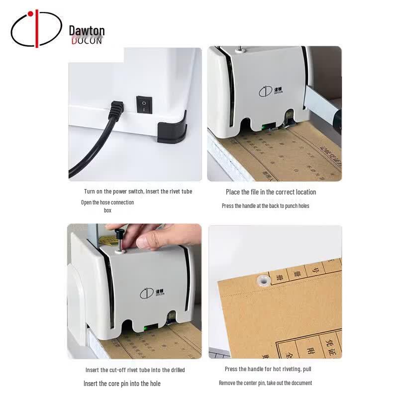 Doton DC-3000 Manual Thermal Binding Machine CN plug (adapter included)