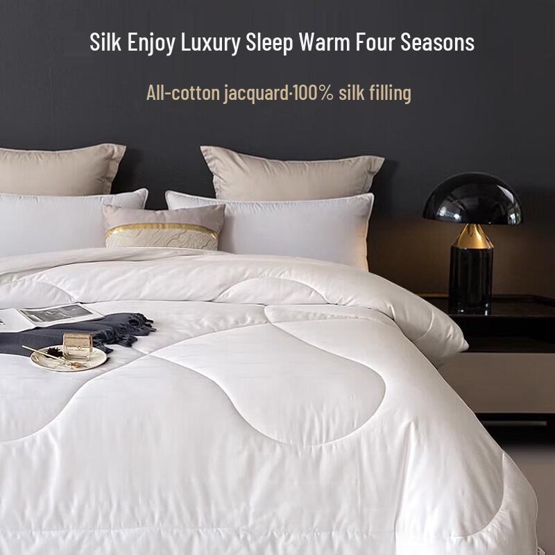 Hengyuanxiang 100% Cotton Tussah Silk Quilt