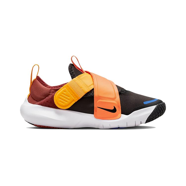Nike Flex Advance Low top Running Shoes Black Orange Children Aged 3 7 Years Old CZ0186-200