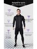Men's Quick-Dry Sports Set: Gym Vest, Tight Long Sleeve, Morning Run & Cycling Suit
