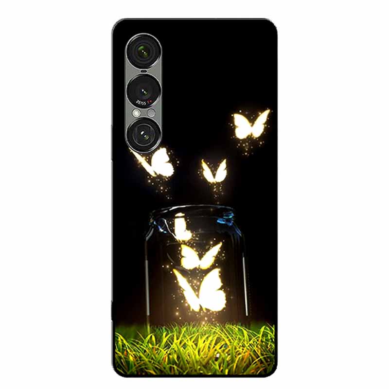 For Sony Xperia 1 VII / 1 VI / 1 V Cases Fashion Protective Silicone Back Cover For Xperia 1 VII Back Phone Capa Xperia 1V Funda