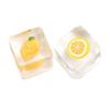 Crystal Ice Jelly Squeeze Toy TPR  Soft Fruit Stress Reliever Mud Texture Fidget Sensory Toy for Party Game Relaxation Tool