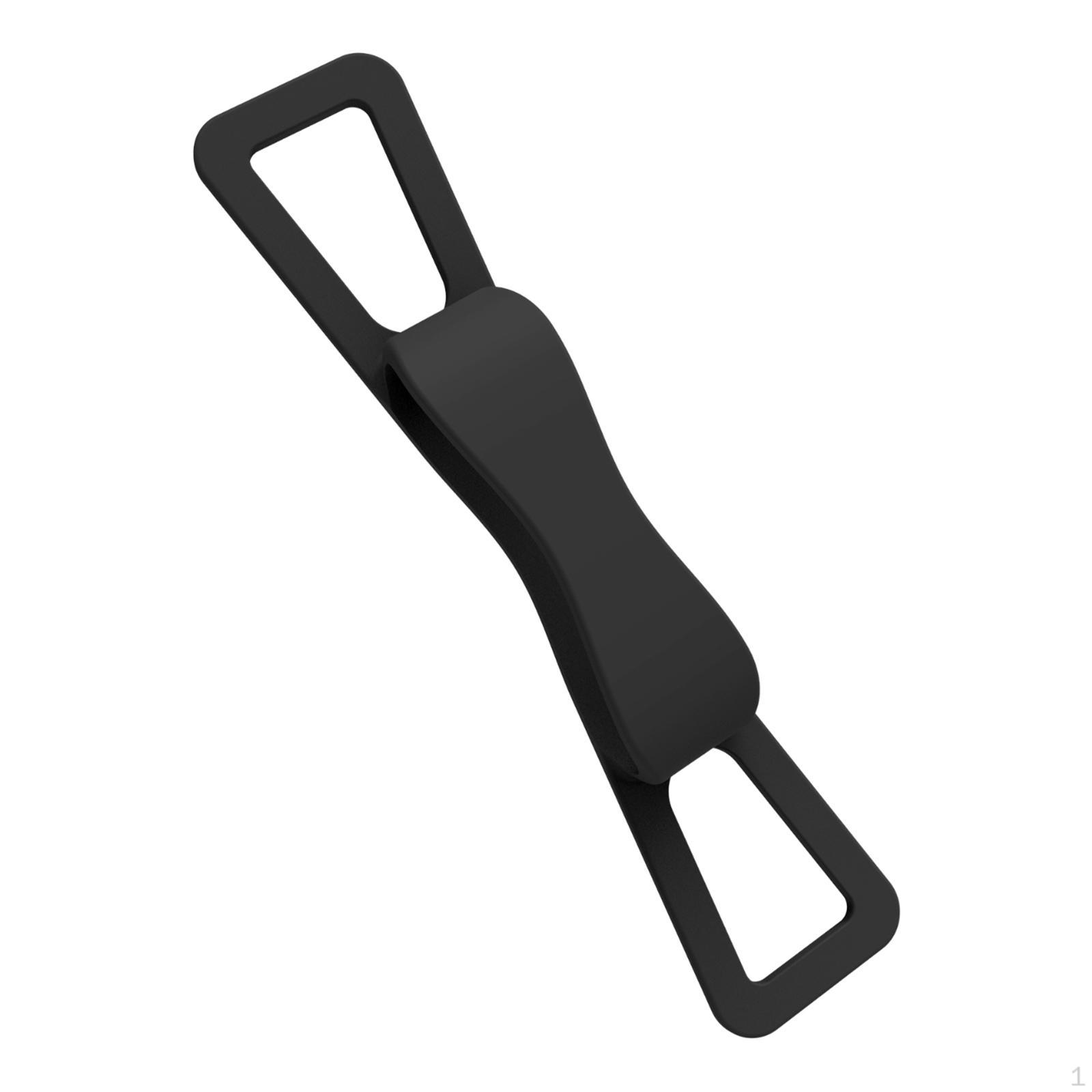 

Ремешок для руки, ремешок на палец, легкий, от падений, подставка, съемный, универсальный захват, надежный чёрный