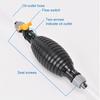 18mm Manual Fuel Pump High Flow Car Motorcycle Hand Siphon Water Fish Tank Oil Gasoline Petrol Diesel Liquid Transfer Tool