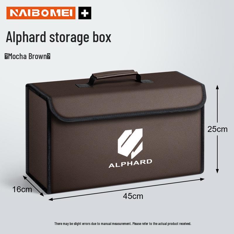 Foldable Trunk Organizer for Toyota Alphard