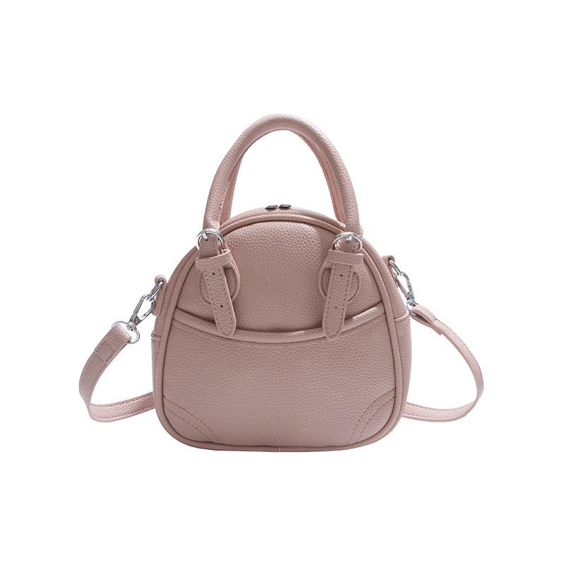 Hand-held bowling bag women's new fashion simple casual portable shell bag shoulder messenger bag