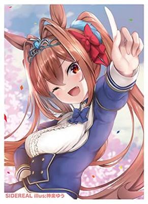 SIDEREAL Card Sleeves Musume Pretty Derby Daiwa Scarlet Kagura SunCri 2021 'Uma / Illust Yuu' [(Air) SUMMER]